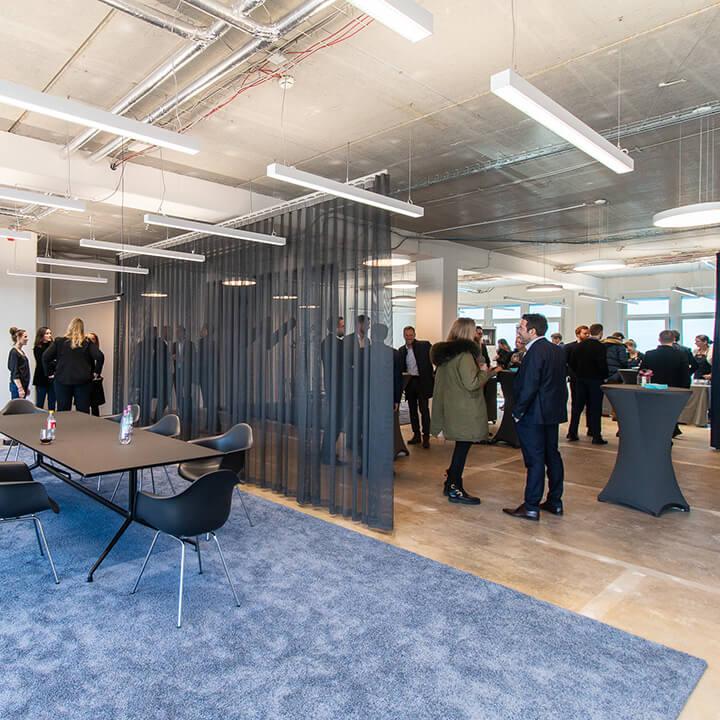 Ideenwerk München – Marketing-Lounge: CLS Germany und die Architekten von CSMM revitalisieren ein Bürogebäude in München-Perlach