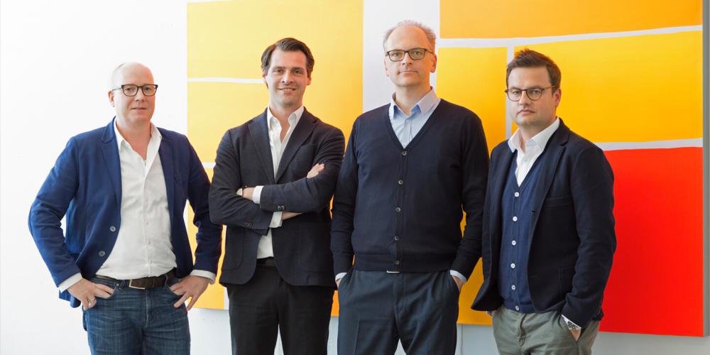 Vier Geschäftsführer nun als Gesellschafter-Quartett tätig – CSMM schafft den Hattrick beim German Design Award
