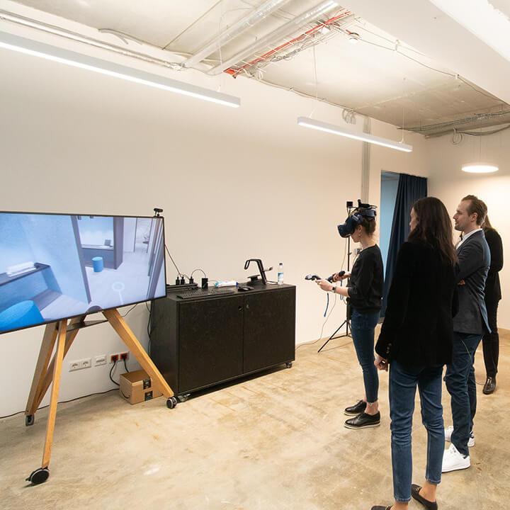 Ideenwerk München – Marketing-Lounge der Architekten von CSMM – mit virtuellem Besichtigungskonzept und VR von form3d
