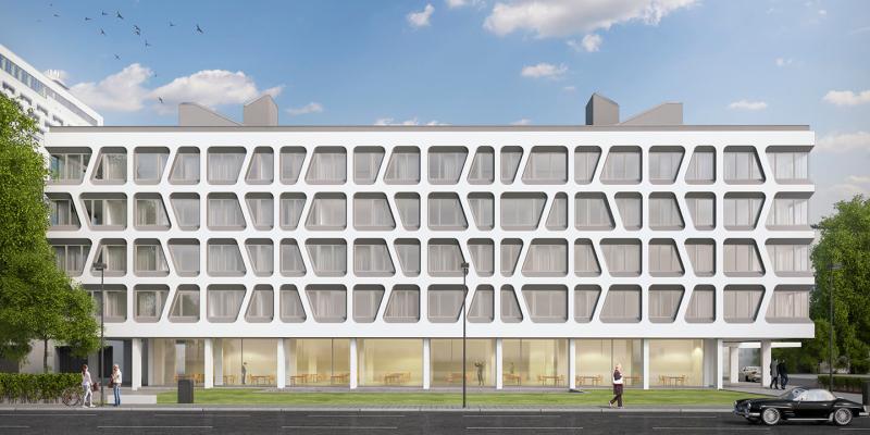 Arabellastrasse 13 und 15 – design planning rendering by CSMM – architecture matters